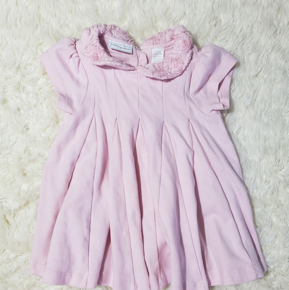 First impressions light pink dress
